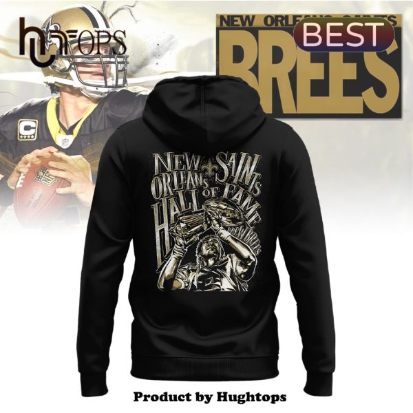 New Orleans Saints Drew Brees Hall of Fame Hoodie, Cap