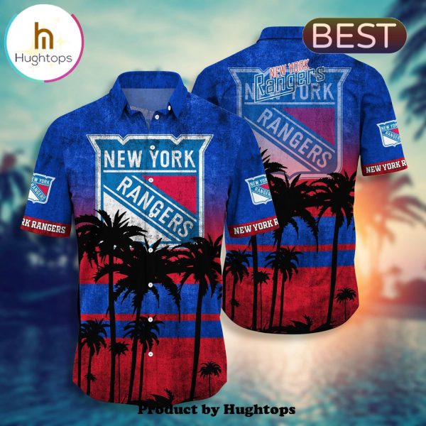 New York Rangers Hawaii Shirt Short Style Hot Trending Summer