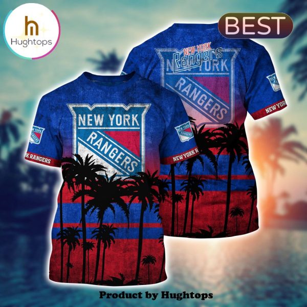 New York Rangers Hawaii Shirt Short Style Hot Trending Summer