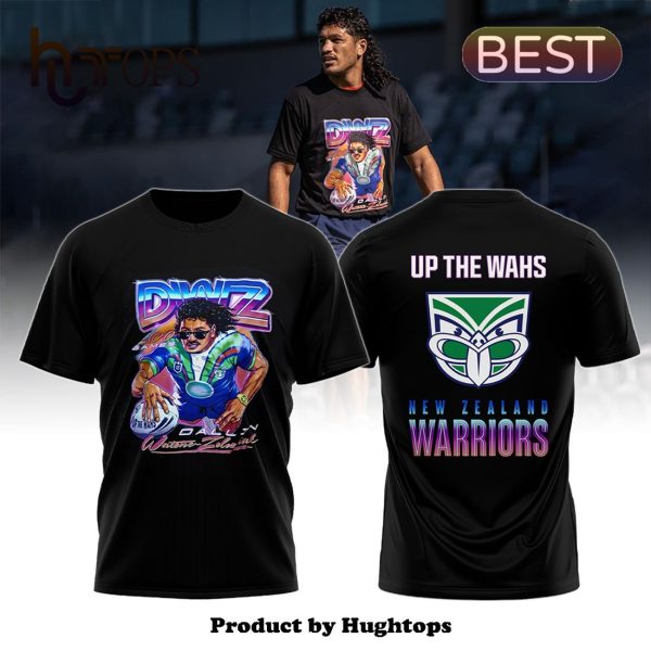 New Zealand Warriors Special Player Black Shirt