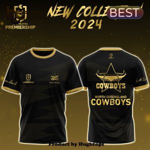 North Queensland Cowboys NRL Golden T-Shirt, Cap