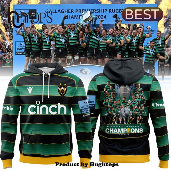 Northampton Saints Gallagher Premiership Champions Hoodie