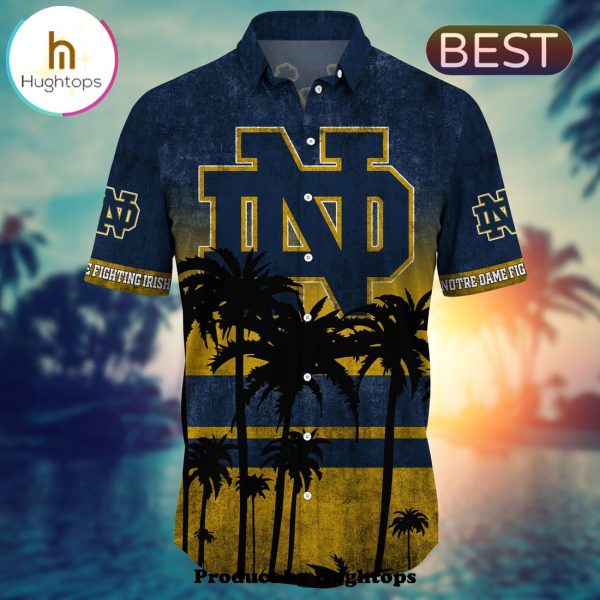 Notre Dame Fighting Irish Hawaii Shirt Short Style Hot Trending Summer