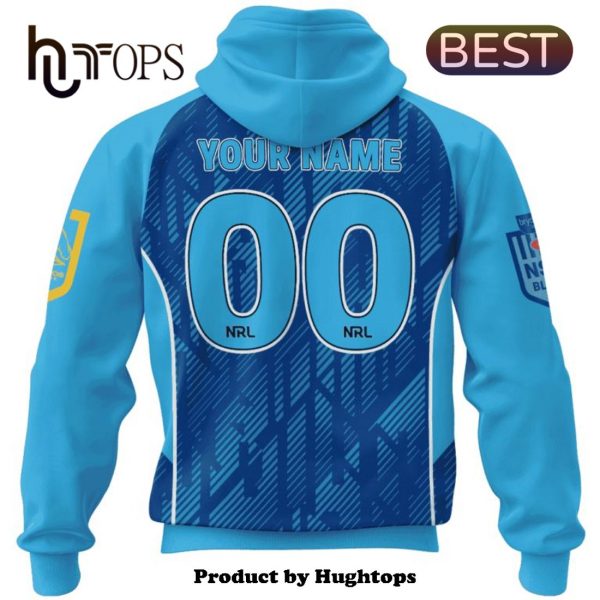 NRL New South Wales Personalized Blues Of Origin Kits Hoodie