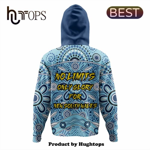 NRL No Limits Only Glory For New South Wales Blues Hoodie