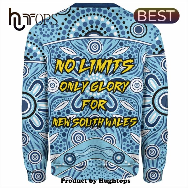 NRL No Limits Only Glory For New South Wales Blues Hoodie