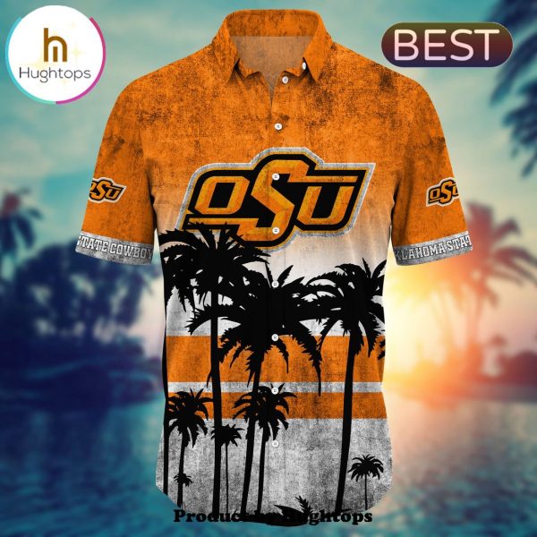 Oklahoma State Cowboys Hawaii Shirt Short Style Hot Trending Summer