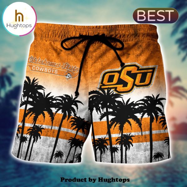 Oklahoma State Cowboys Hawaii Shirt Short Style Hot Trending Summer