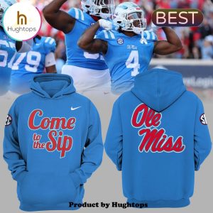 Ole Miss Rebels 2024 Come To The Ship Blue Hoodie, Jogger, Cap