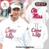 Ole Miss Rebels Come To The Ship Special White Hoodie, Jogger, Cap