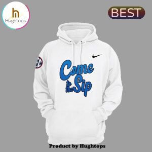 Ole Miss Rebels Come To The Ship Special White Hoodie, Jogger, Cap