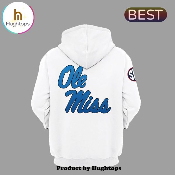 Ole Miss Rebels Come To The Ship Special White Hoodie, Jogger, Cap