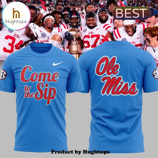 Ole Miss Rebels Premium Come To The Ship Blue T-Shirt, Jogger, Cap