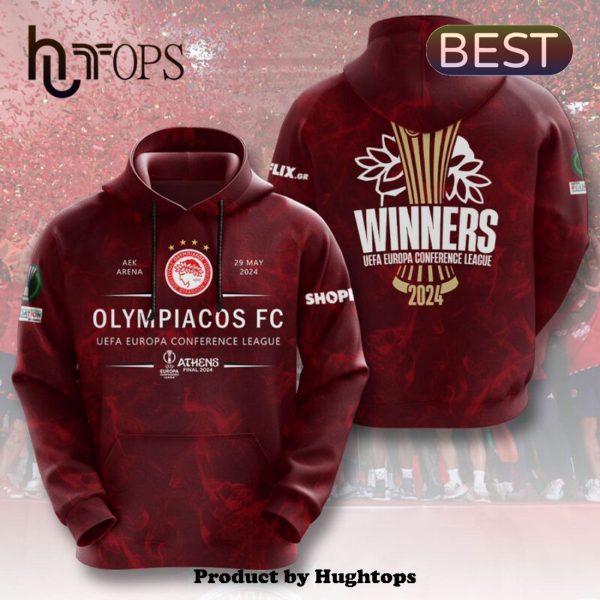 Olympiacos F.C 2024 Conference League Hoodie