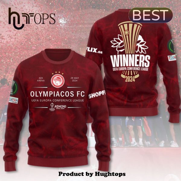 Olympiacos F.C 2024 Conference League Hoodie