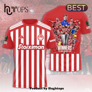 Olympiacos F.C Winners 2024 Conference League Hoodie