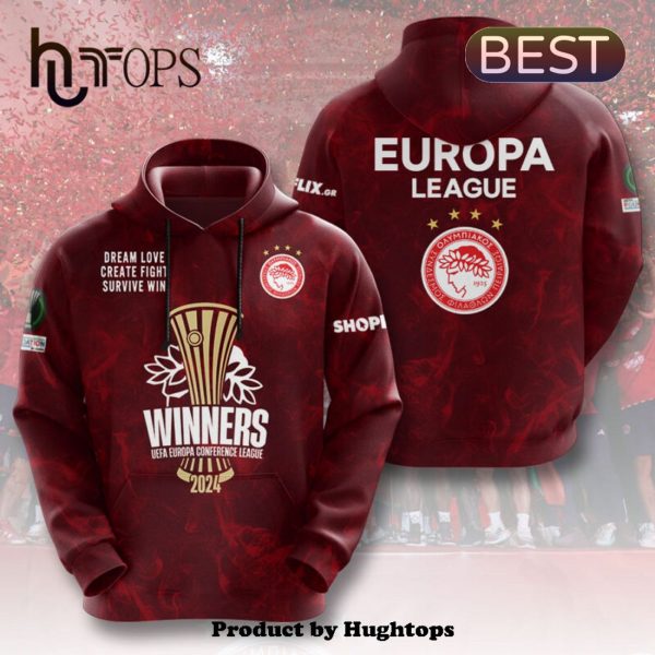 Olympiacos FC Winners UEFA Europa League Hoodie