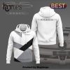 Mustang Ford Sports White Printed Hoodie