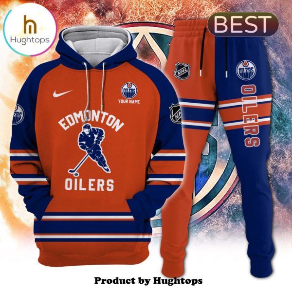 Personalized Edmonton Oilers Set 3D Full Printing Hoodie, Jogger