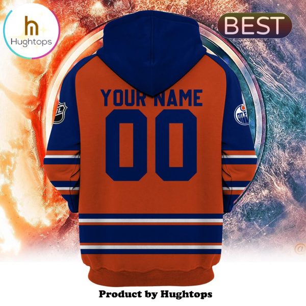 Personalized Edmonton Oilers Set 3D Full Printing Hoodie, Jogger