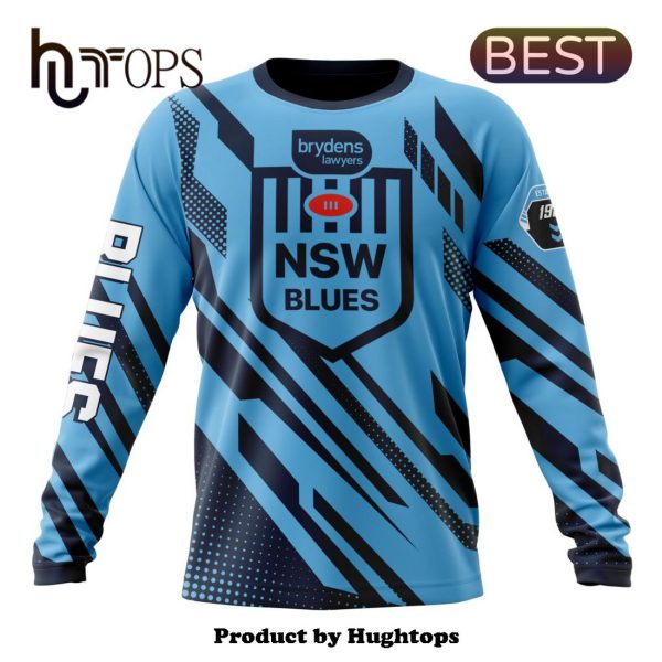 Personalized Name Number New South Wales Blues Of Origin Kits Hoodie