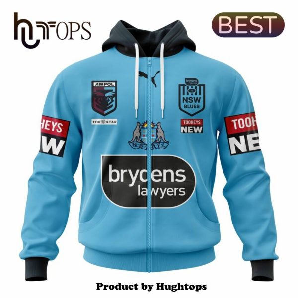 Personalized New South Wales Blues Of Origin Kits Hoodie