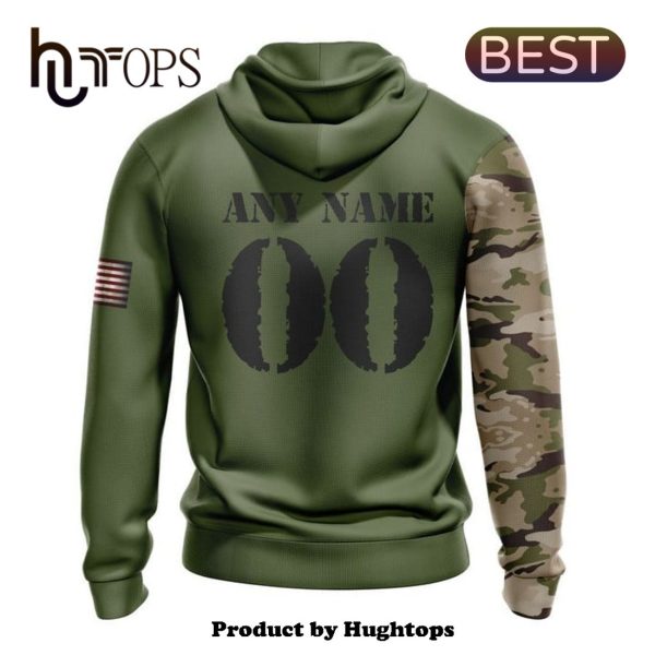 Personalized Philadelphia Eagles Army Design Hoodie