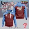 Philadelphia Phillies High Quality Printed White Hoodie