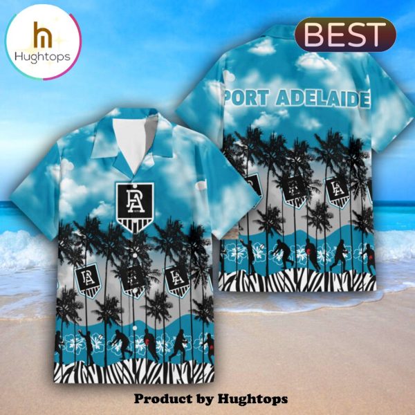 Port Adelaide Football Club AFL Team New Design Hawaiian Shirt