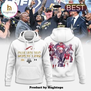 Premium 2024 Birmingham Stallions White Champions Hoodie