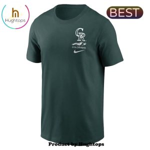 Premium Colorado Rockies Green Baseball Team Shirt