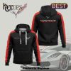 Premium Corvette Racing High Quality Printed White Hoodie