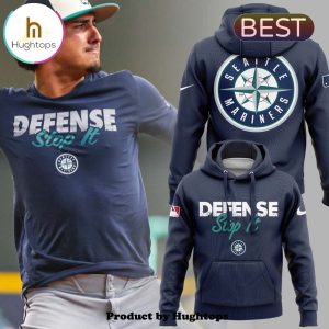 Premium Seattle Mariners Defense Stop It Baseball Navy Hoodie