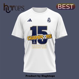 Real Madrid – UCL Champions 15 White Hoodie