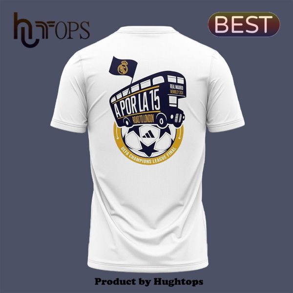 Real Madrid – UCL Champions 15 White Hoodie