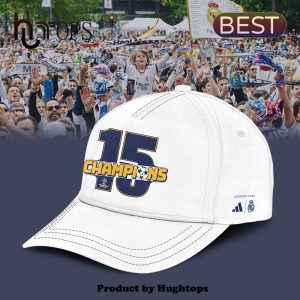 Real Madrid – UCL Champions Of Europe Navy T-Shirt, Cap