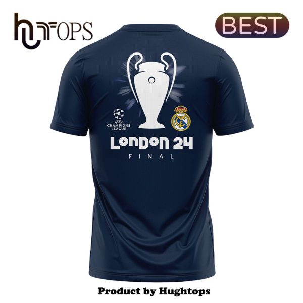 Real Madrid – UCL Champions Of Europe Navy T-Shirt, Cap