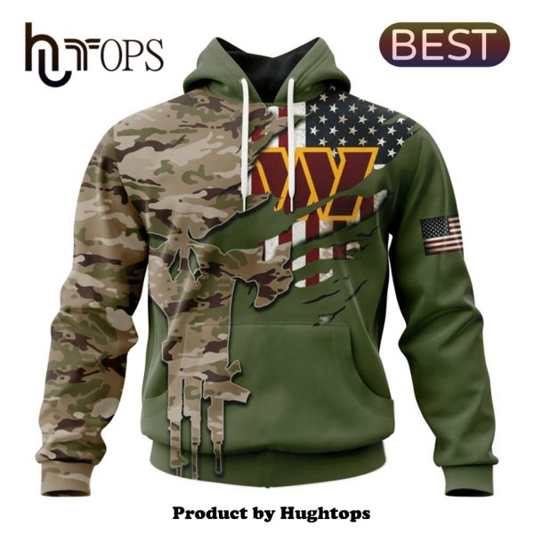 Redskins NFL Men’s Army Hoodie