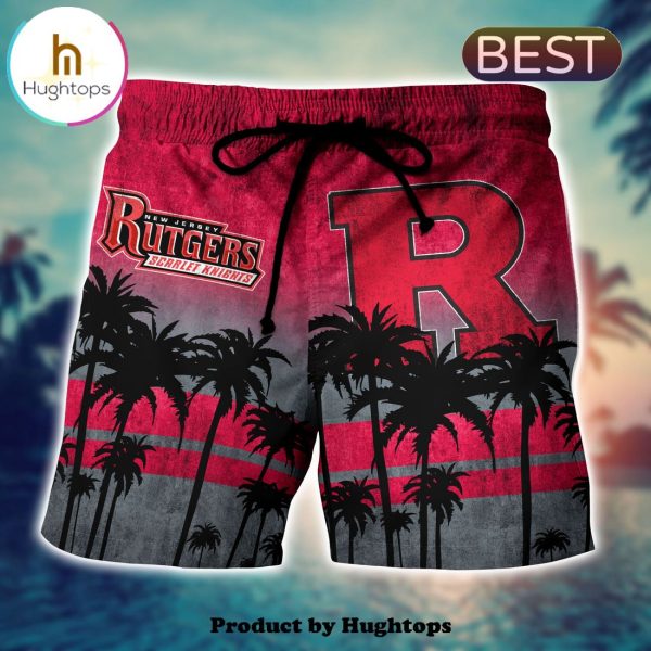 Rutgers Scarlet Knights Hawaii Shirt Short Style Hot Trending Summer