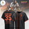 San Francisco Giants Brandon Crawford Memories Signatures Baseball Jersey