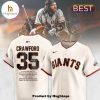 San Francisco Giants Brandon Crawford Memories Signatures Baseball Jersey