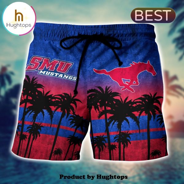 SMU Mustangs Hawaii Shirt Short Style Hot Trending Summer