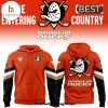 Special 2024 Anaheim Ducks Orange Country White Hoodie, Jogger, Cap