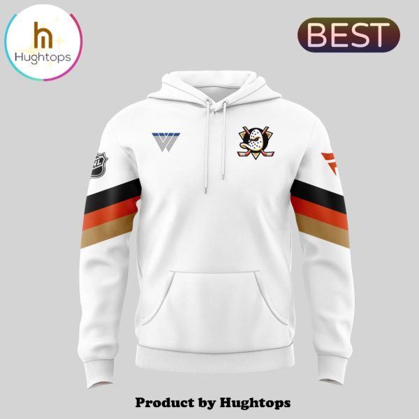 Special 2024 Anaheim Ducks Orange Country White Hoodie, Jogger, Cap