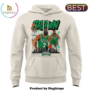 Special 2024 New Jaylen Brown Cream Hoodie, Jogger, Cap