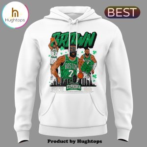 Special 2024 New Jaylen Brown White Hoodie, Jogger, Cap