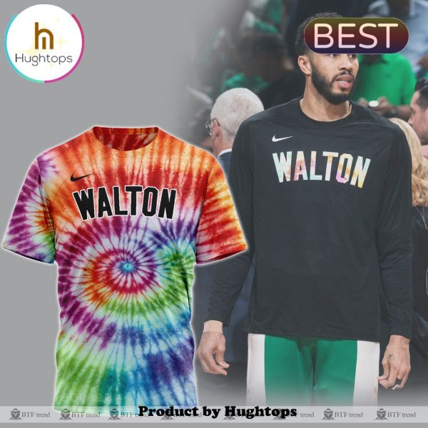 Special Bill Walton Tie Dye Style New Shirt