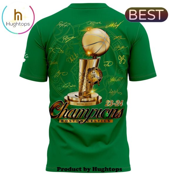 Special Boston Celtics 18-Time Finals Champions Green Shirt