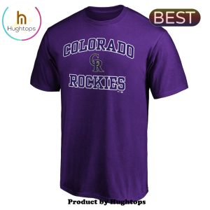 Special Colorado Rockies Purple Baseball Team Shirt