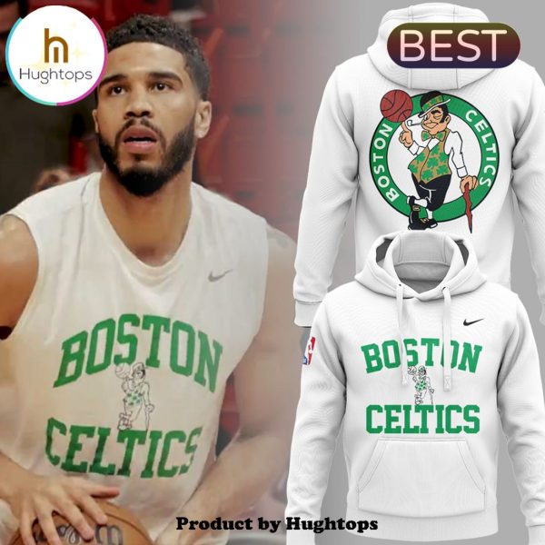 Special Edition Boston Celtics Basketball Team White Hoodie, Jogger, Cap